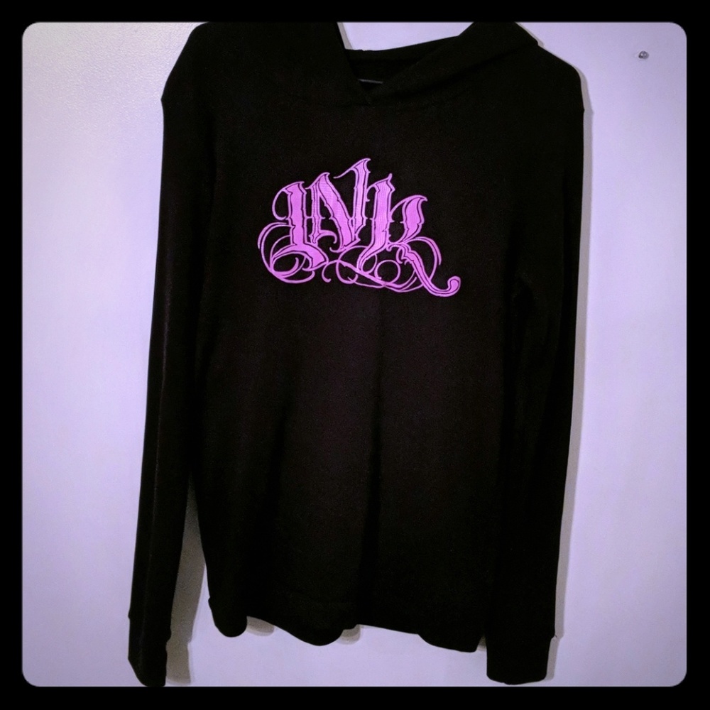 Addicted ink long sleeve hoodie shirt